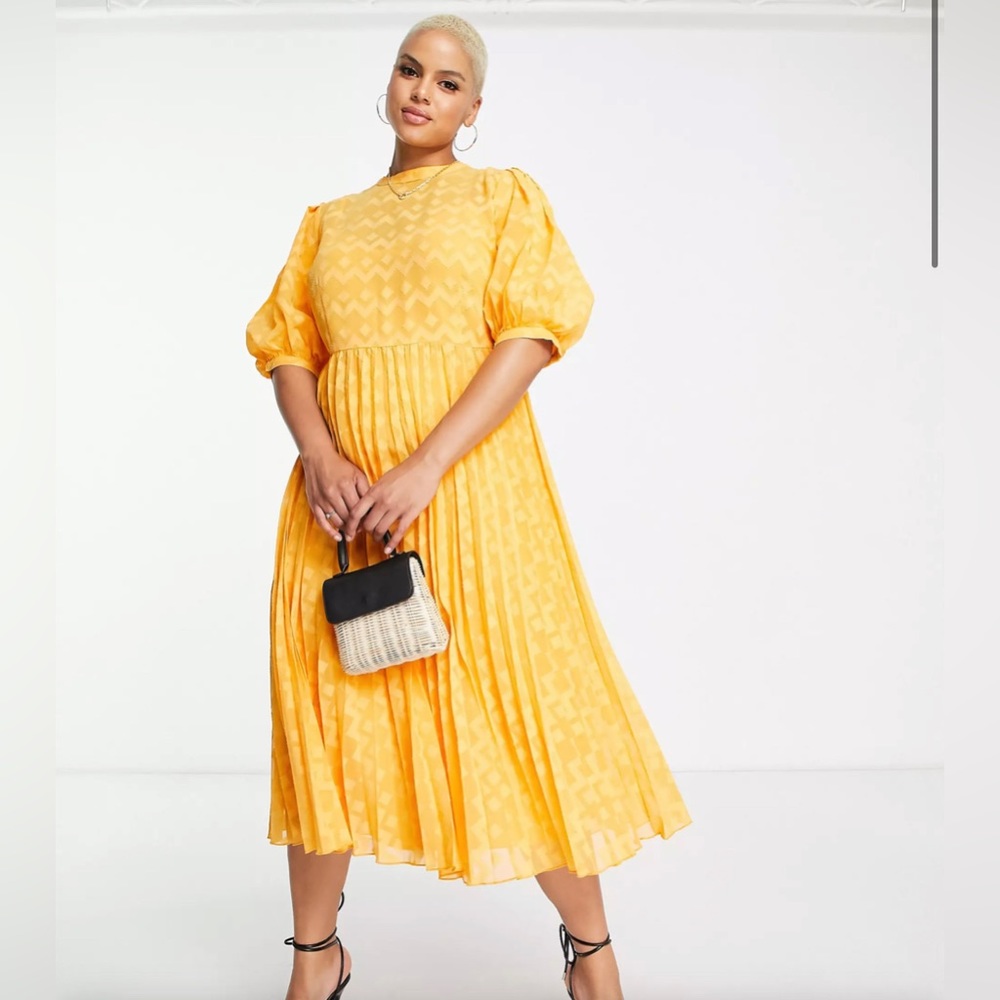 Asos curve midi dress